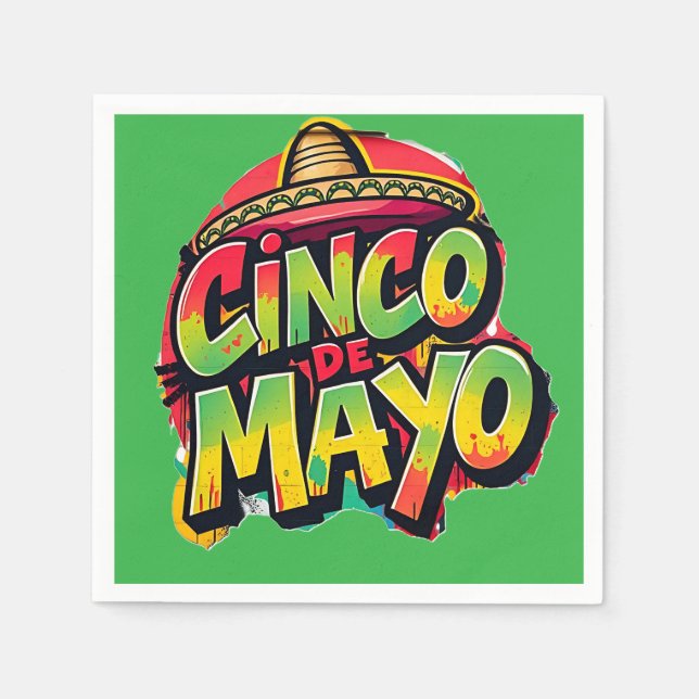 Cinco De Mayo Napkins (Front)