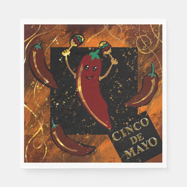 Cinco de Mayo  Napkins (Front)