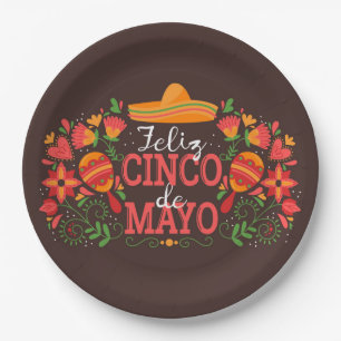 Cinco De Mayo  Paper Plate