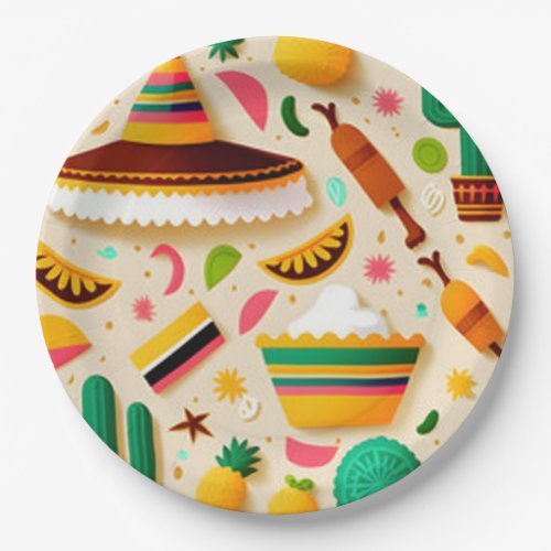 Cinco de Mayo Paper Plates