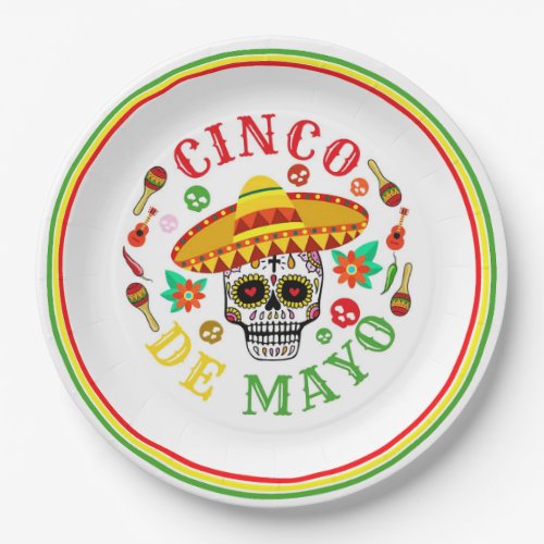 Cinco de Mayo Paper Plates