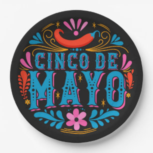 Cinco De Mayo  Paper Plates