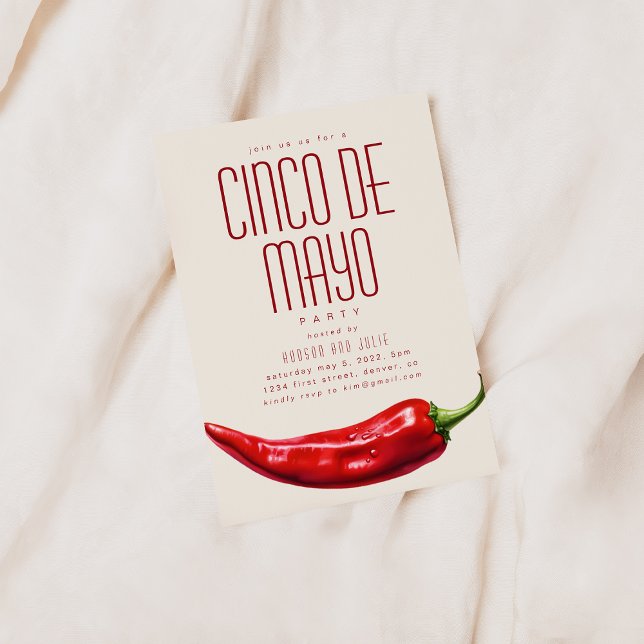 Cinco De Mayo Party Invitation (Creator Uploaded)