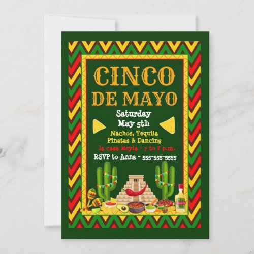 Cinco de Mayo Party Invitation