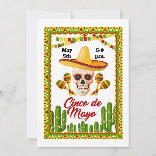 Cinco de Mayo Party Invitation