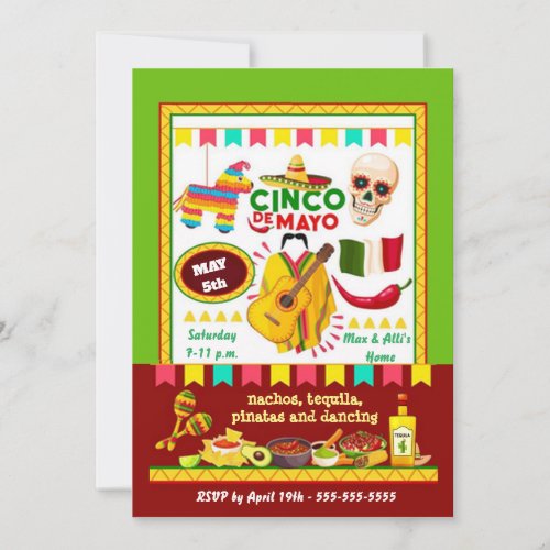 Cinco de Mayo Party Invitation