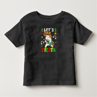 Cinco De Mayo Party Lets Fiesta Dancing Mexican Toddler T-shirt