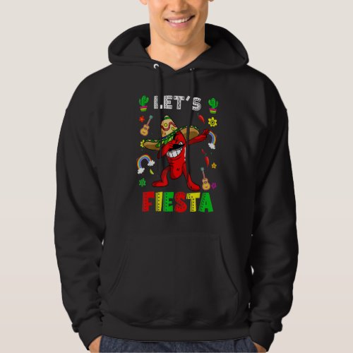 Cinco De Mayo Party Lets Fiesta Mexican Dabbing Ch Hoodie