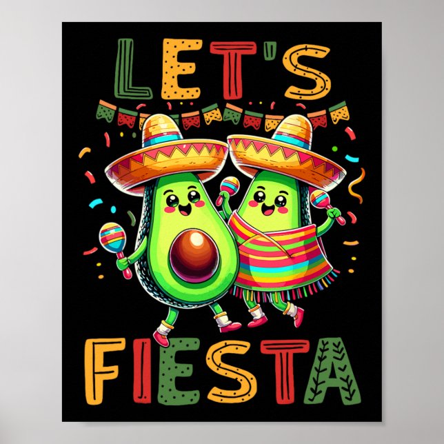 Cinco De Mayo Party Mexican Fiesta  Poster (Front)