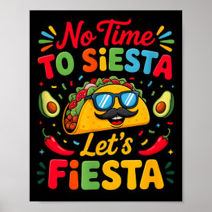 Cinco De Mayo Party Taco Fiesta Fun  Poster