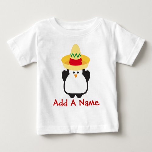 Cinco de Mayo Penguin Toddler Shirt