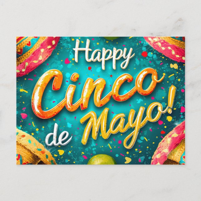 Cinco de Mayo Postcard (Front)