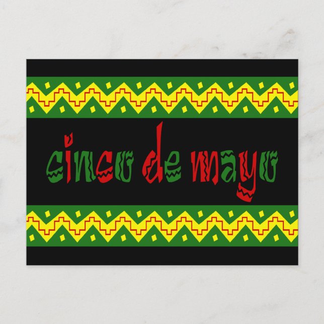 cinco de mayo postcard (Front)