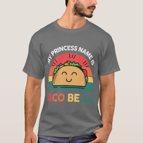 Cinco De Mayo Princess Taco Belle  Mexican Girl To T_Shirt