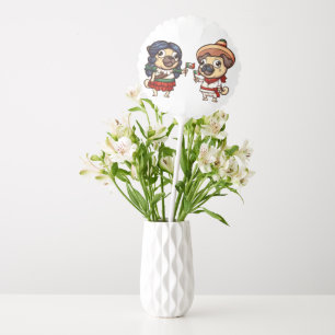Cinco De Mayo Pugs Balloons