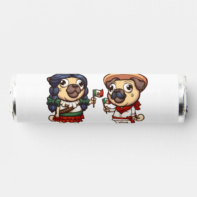 Cinco De Mayo Pugs Mints #2 (Front)