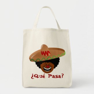 Cinco de Mayo - Que Pasa: Spanish for Funky Fiesta bag