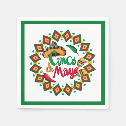 Cinco de Mayo Rocks Cinco de Mayo Napkins