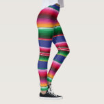 Cinco de Mayo Serape Blanket Pattern Leggings<br><div class="desc">Cinco de Mayo Serape Blanket Pattern Leggings</div>