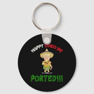 Cinco De Mayo Shirt Deported Funny Donald Trump Gi Keychain