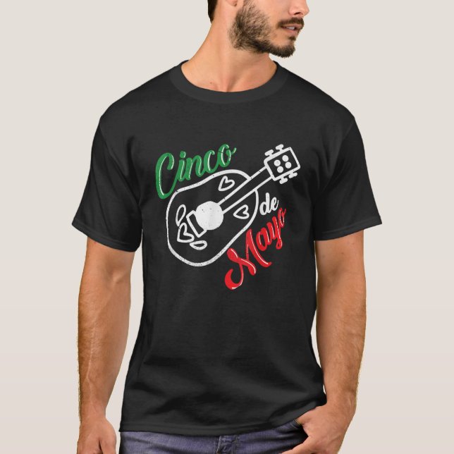 Cinco De Mayo Shirt Fiesta Camisa De Mayo Cinco De (Front)