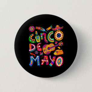 Cinco De Mayo Shirts For Women Men Kids Mexican Fi Button