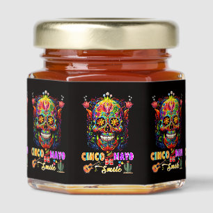 Cinco De Mayo Smile Honey Jar Favors