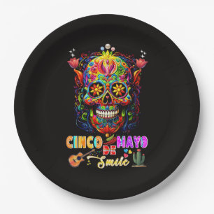 Cinco De Mayo Smile Paper Plates