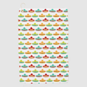 Cinco de Mayo Sombrero Mariachi Mexican Culture Golf Towel
