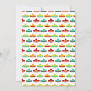 Cinco de Mayo Sombrero Mariachi Mexican Culture Invitation