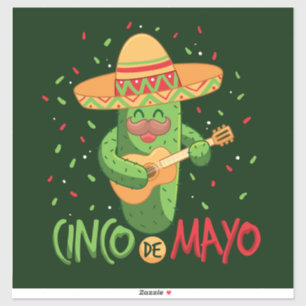 Cinco De Mayo Sticker