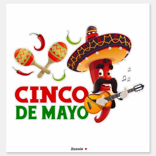 Cinco De Mayo  Sticker