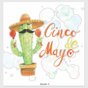 Cinco De Mayo Sticker