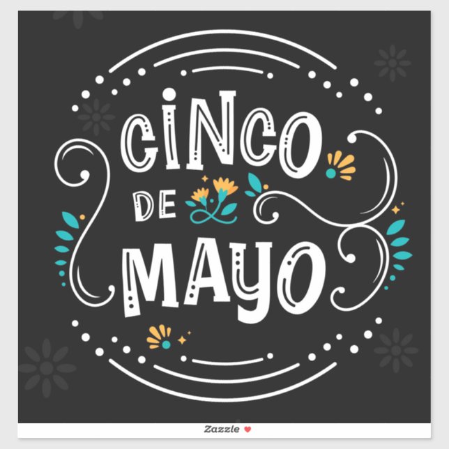 Cinco De Mayo  Sticker (Sheet)