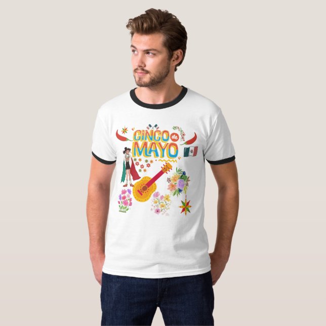 Cinco De Mayo T-Shirt (Front Full)