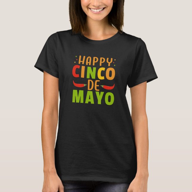 Cinco De Mayo T-Shirt (Front)