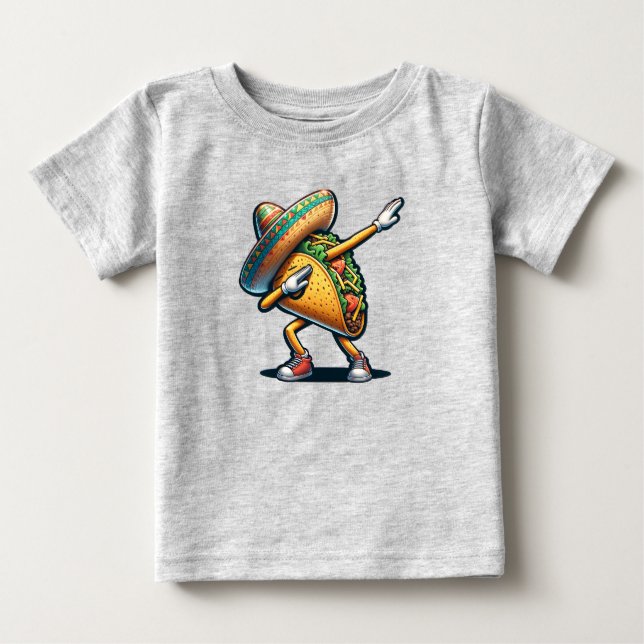 Cinco de Mayo Taco Baby T-Shirt (Front)