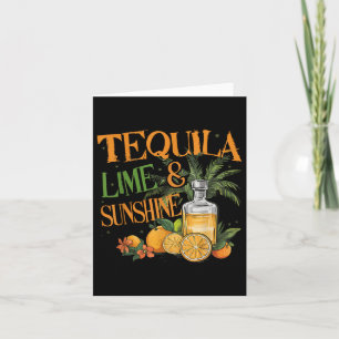 Cinco De Mayo Tequila Lime And Sunshine Alcohol Lo Card
