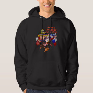 Cinco De Mayo Tequila Tacos Mexican Beer Happy Cin Hoodie