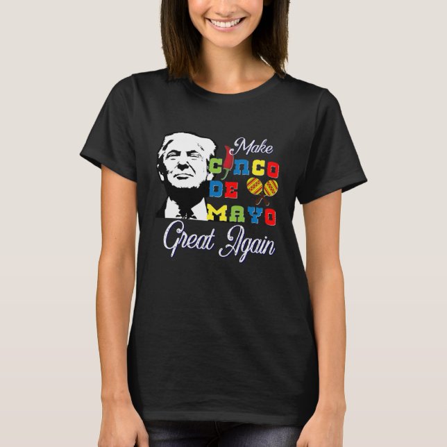 Cinco De Mayo Tequila Tacos Mexican Beer Happy Cin T-Shirt (Front)