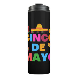 Cinco De Mayo Thermal Tumbler