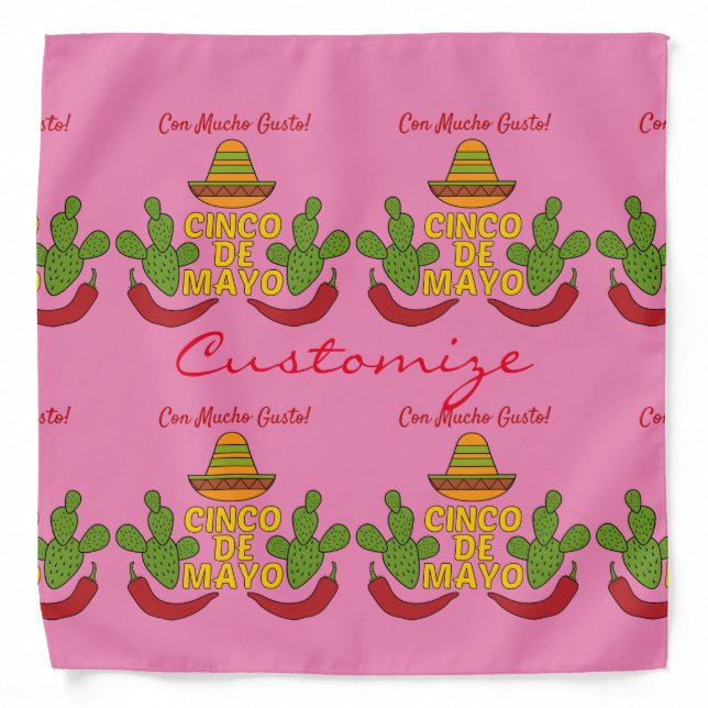 Cinco de Mayo Thunder_Cove Bandana (Front)