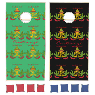 Cinco de Mayo Thunder_Cove Cornhole Set