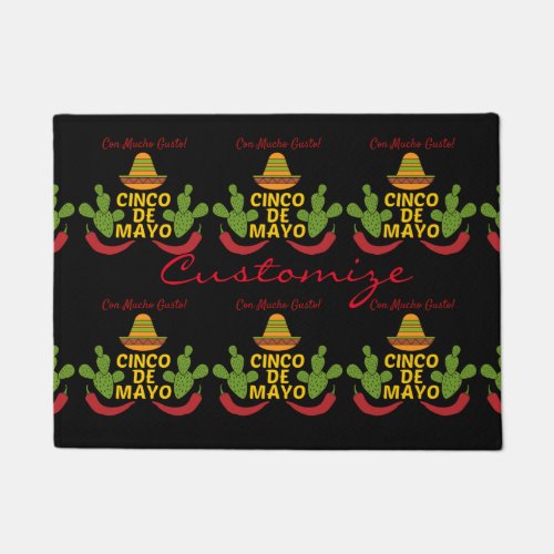 Cinco de Mayo Thunder_Cove Doormat