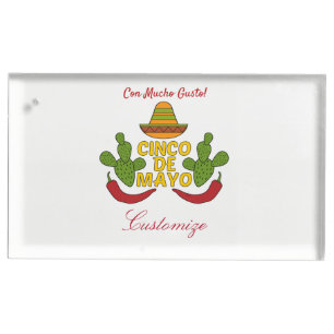 Cinco de Mayo Thunder_Cove Place Card Holder