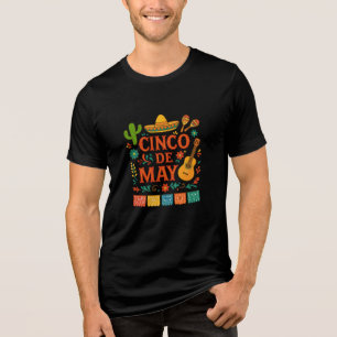 cinco de mayo Tri-Blend shirt