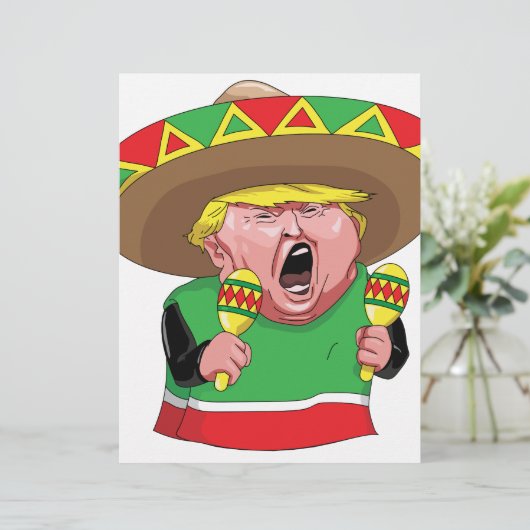 Cinco de Mayo trump (Standing Front)
