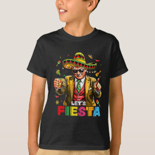 Cinco De Mayo Trump Taco Funny Mexican Trump Let's T-Shirt