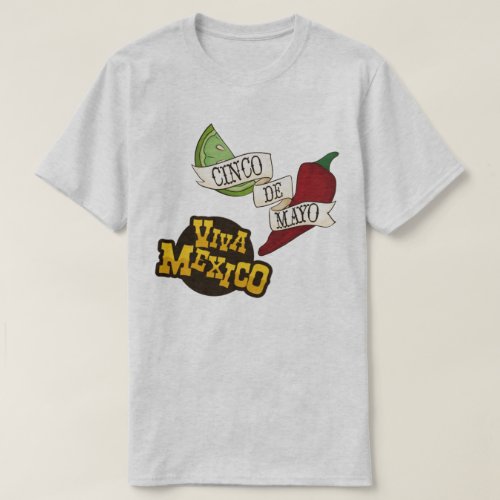 Cinco de Mayo Viva Mexico Cinco de Mayo T_Shirt