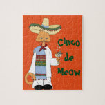 Cinco de Meow Jigsaw Puzzle Cinco de Meow Jigsaw Puzzle